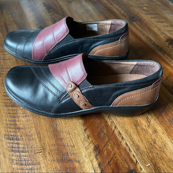 Aravon Danielle AR Multi Colored Slip On Shoes 11 - Picture 3 of 7